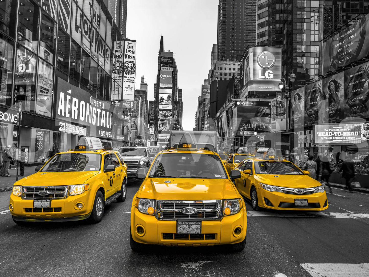 New York City mural bringing the essence of Broadway to your space