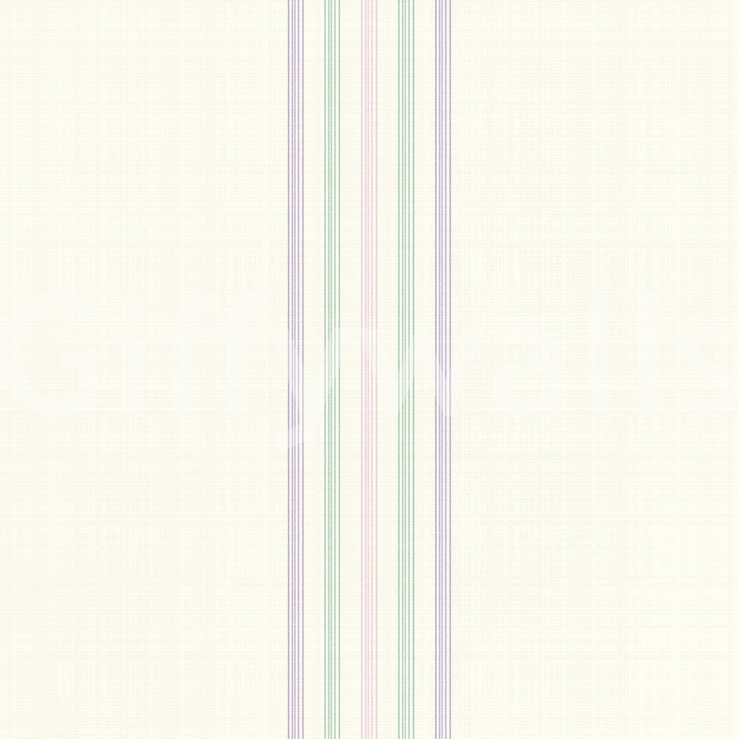 Subtle multicolor stripe mural wallpaper