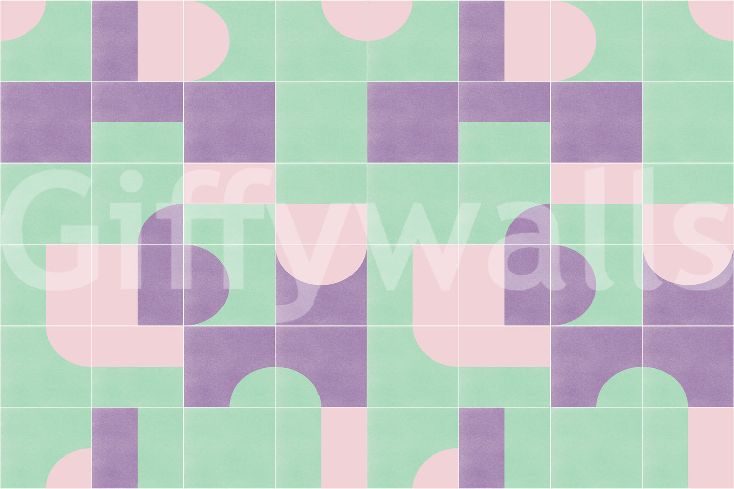 Kitchen or nook retro wallpaper mural