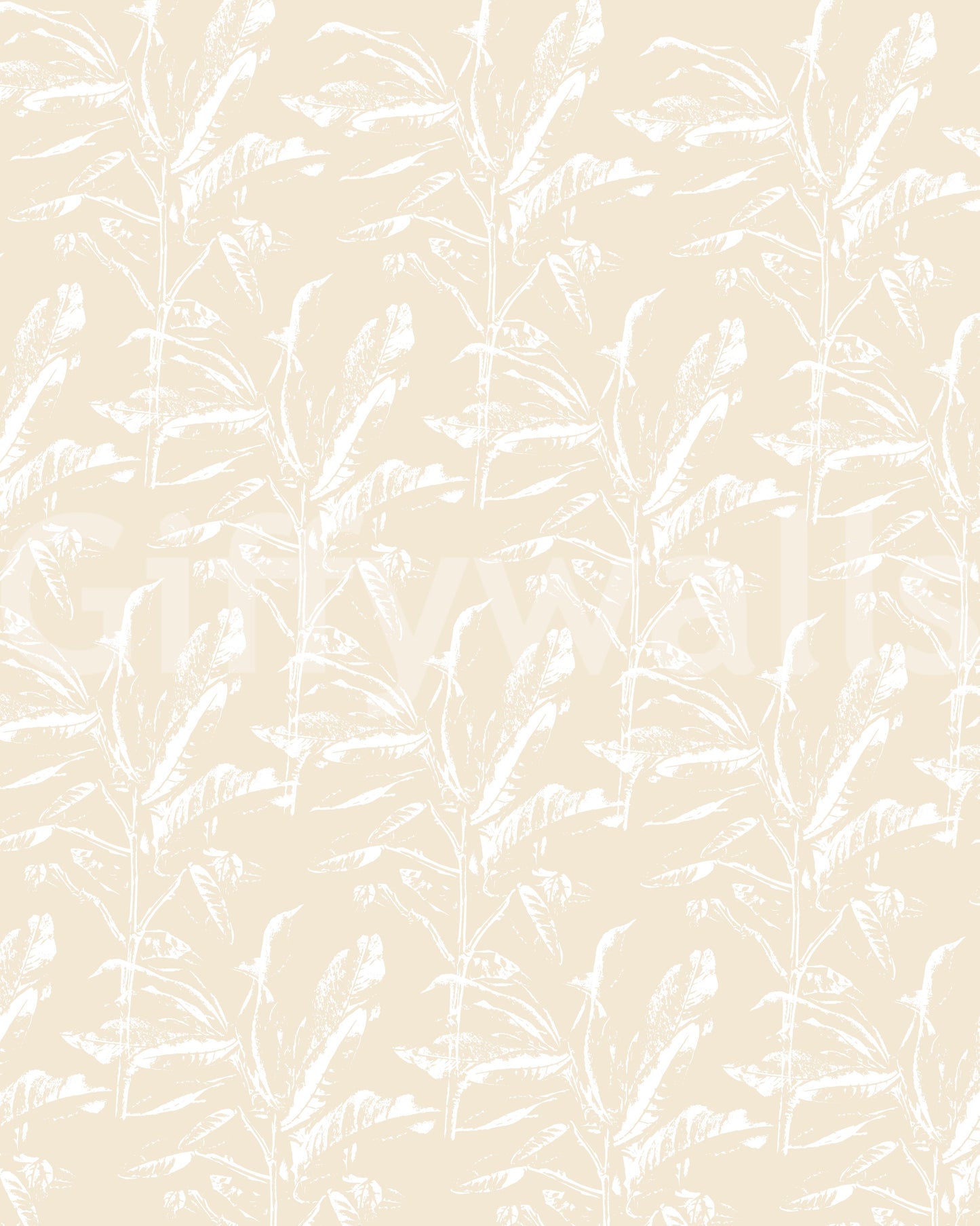 Natural pattern wallpaper with warm background