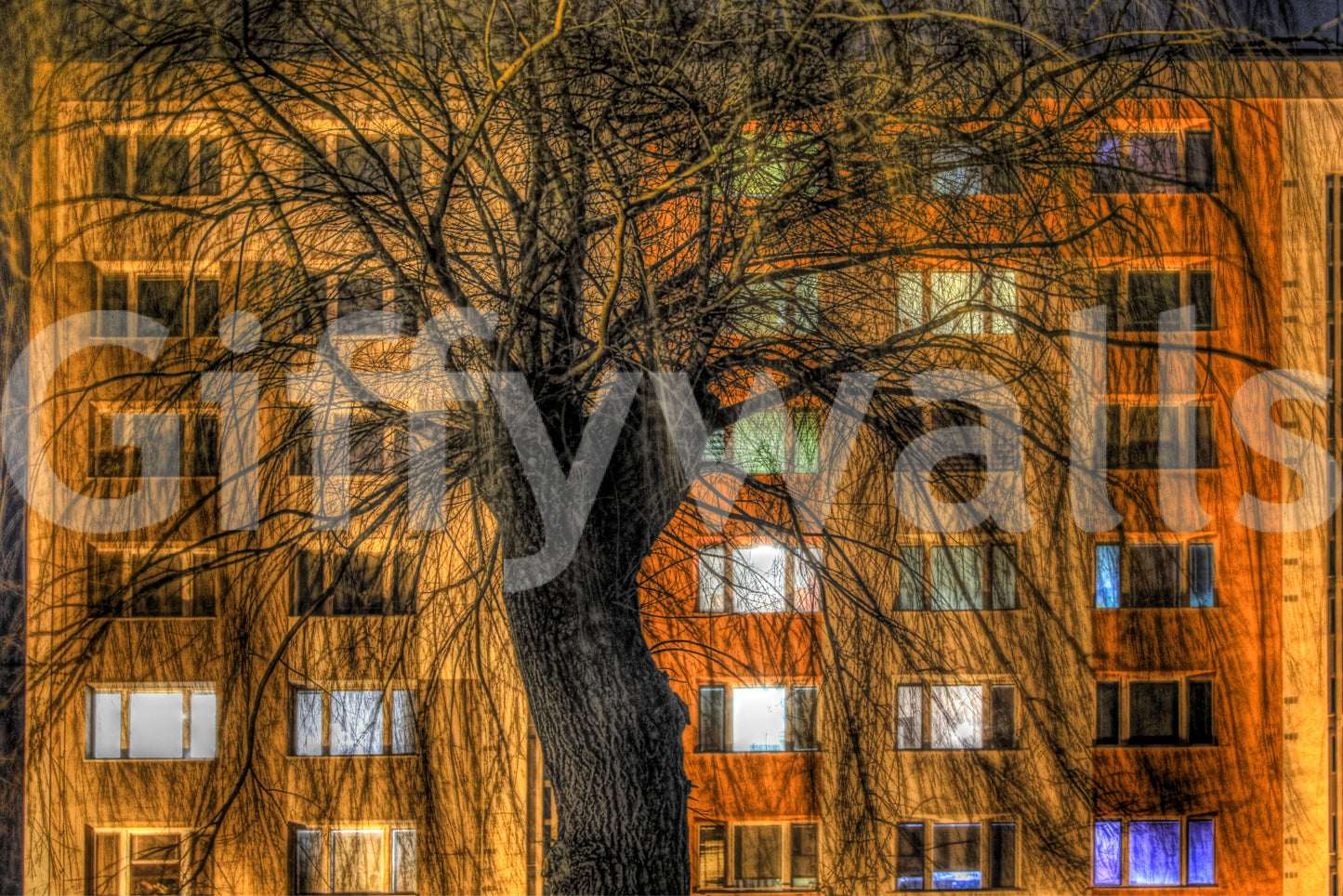 Brings the elegance of a city night indoors.