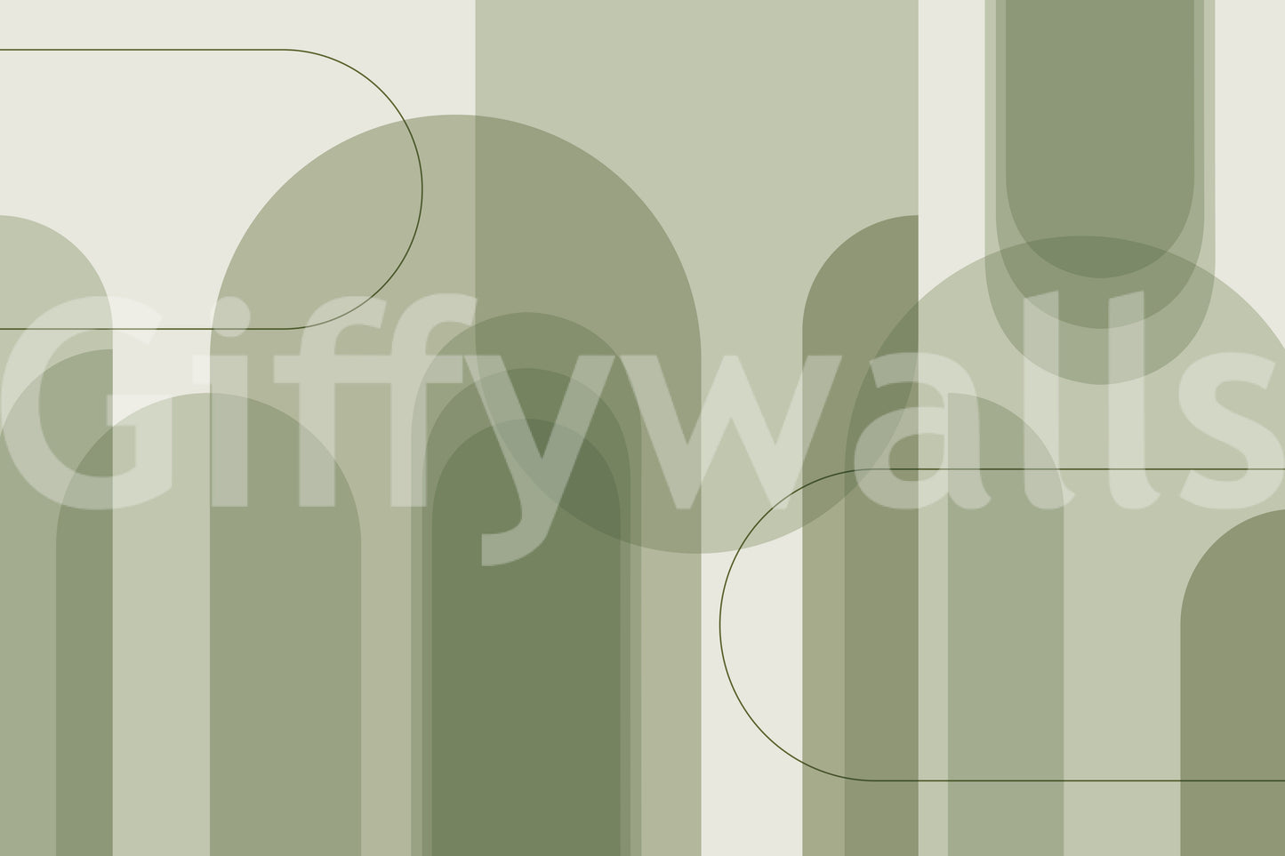 Sophisticated backdrop for contemporary decor.