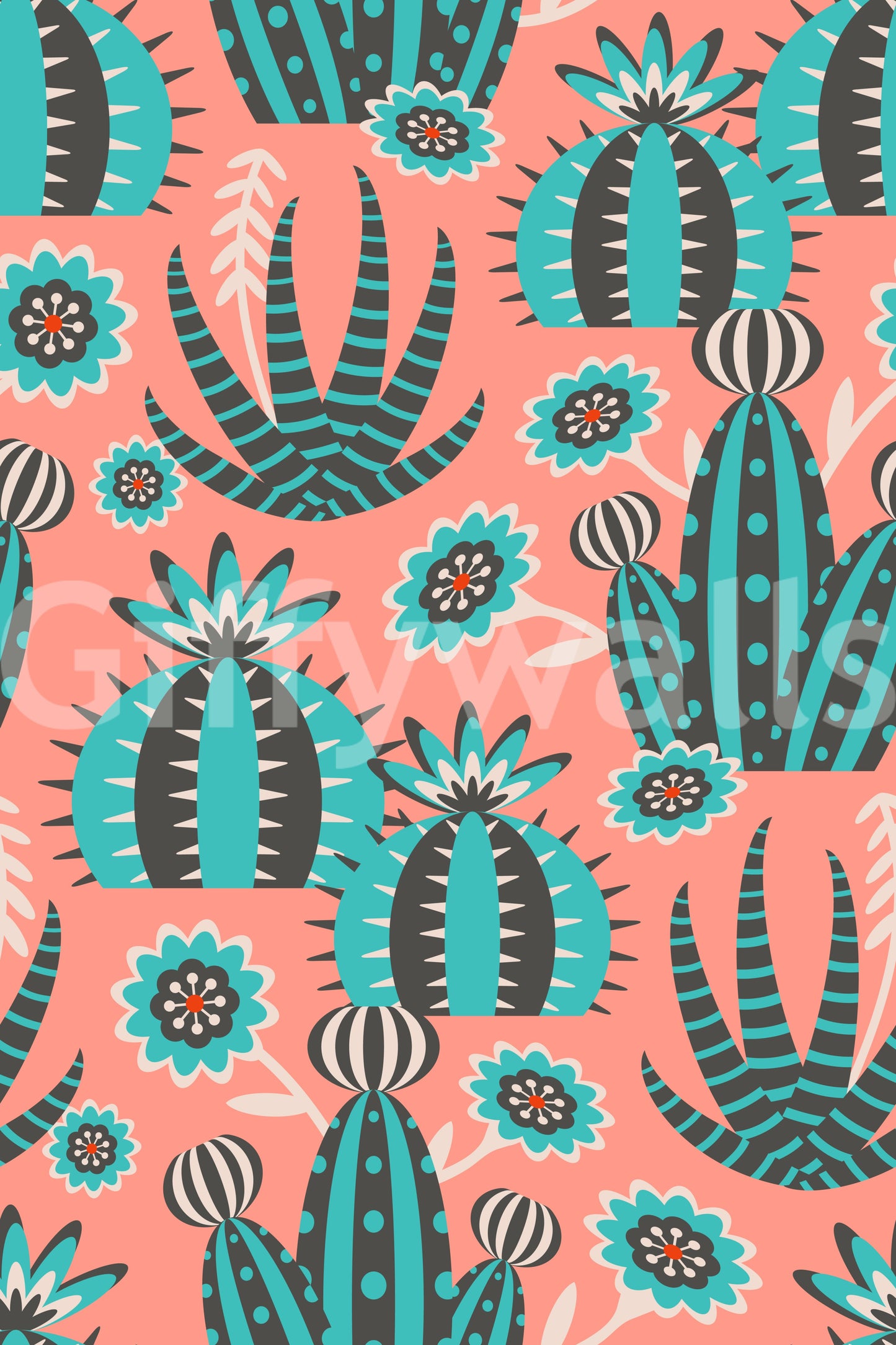 Dynamic and flowing plant shapes.