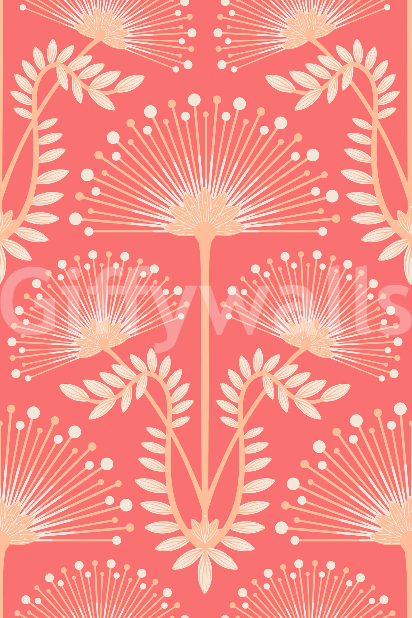 Provides a grand and artistic backdrop.