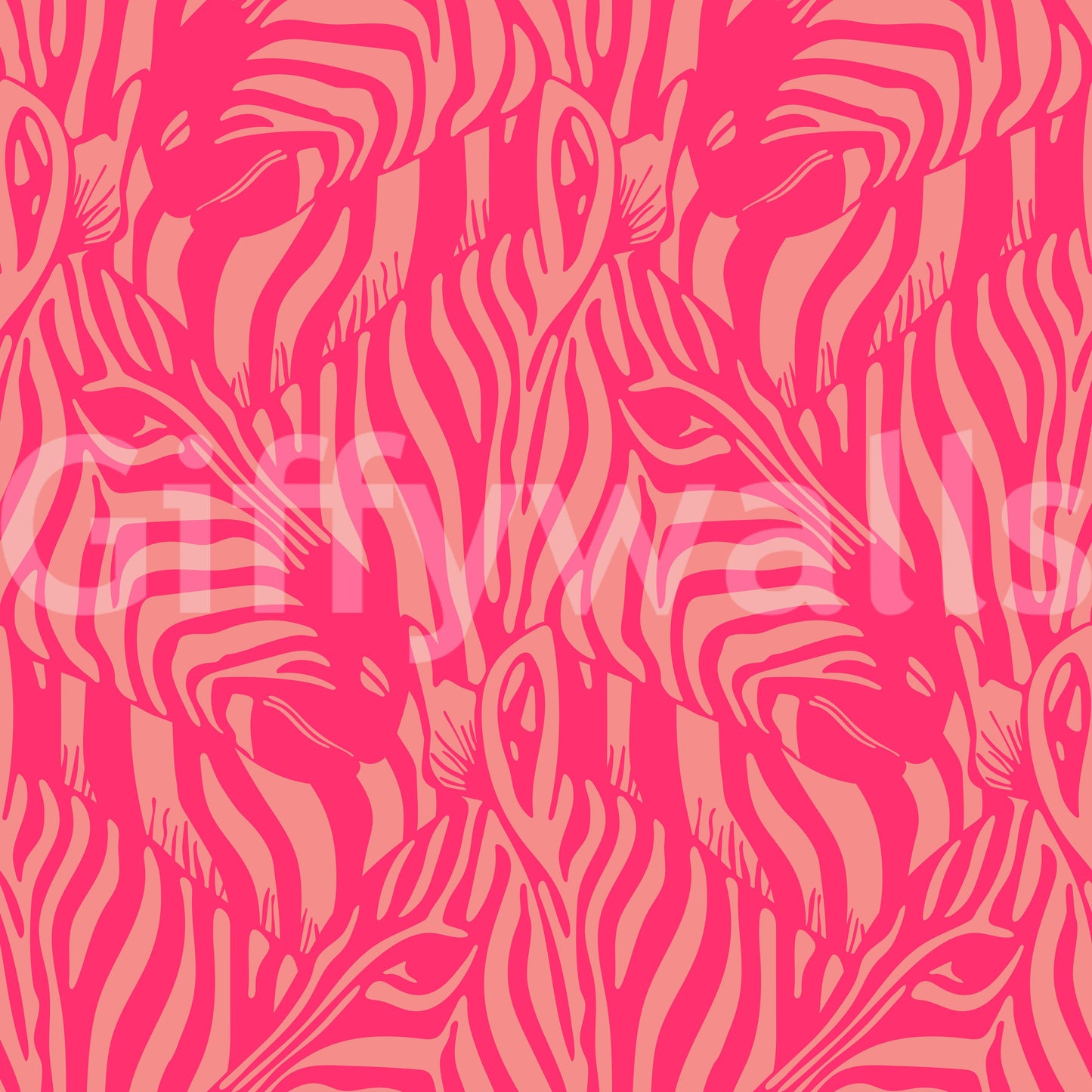 The design is non-realistic and interpretive.