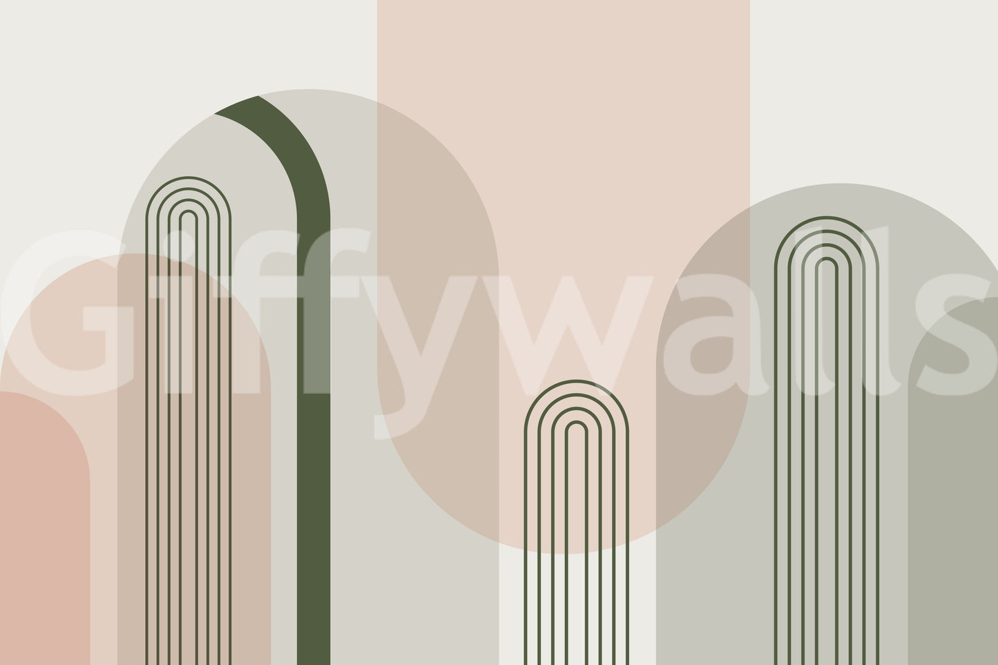 The design is non-realistic and interpretive.