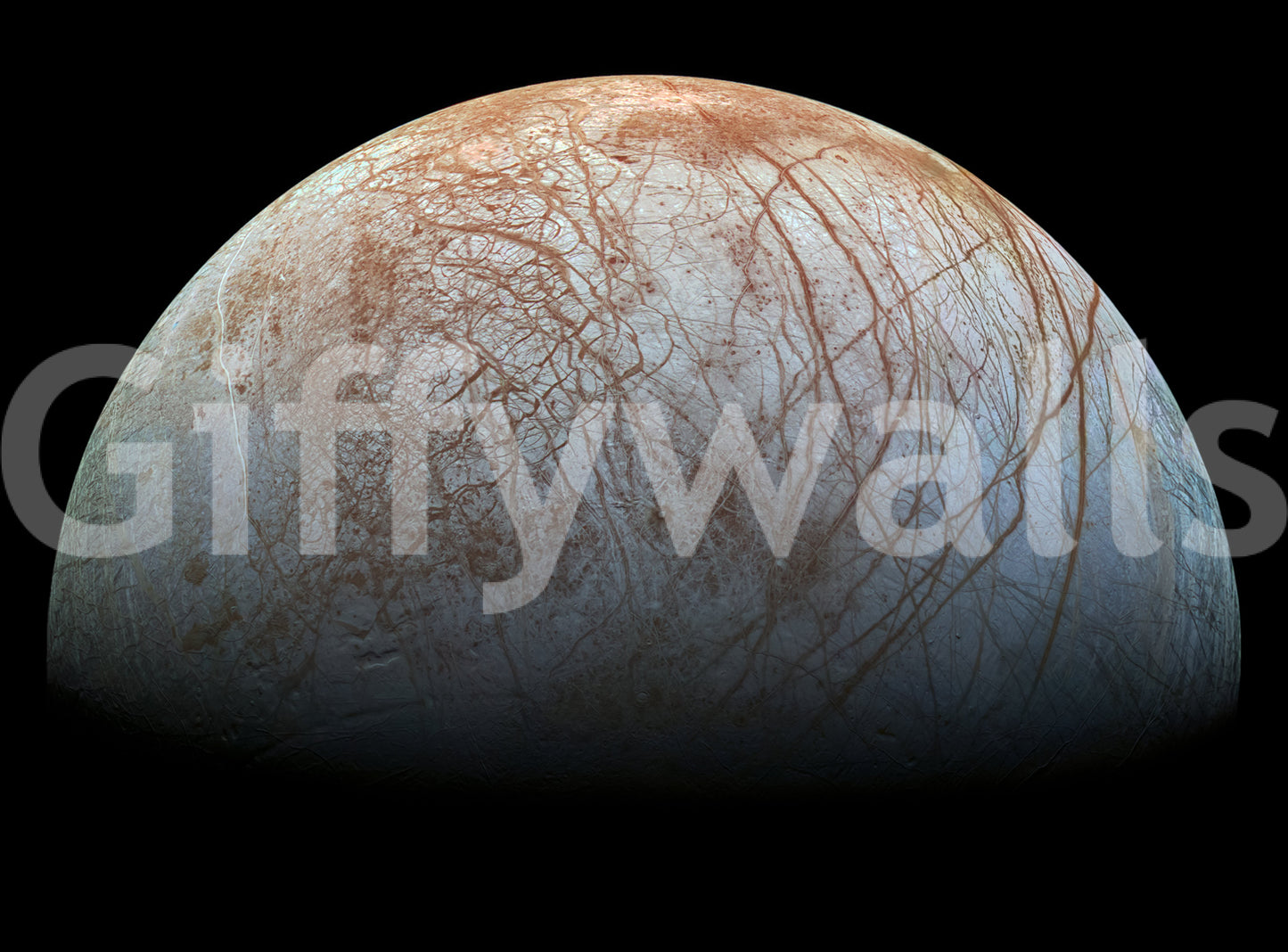 It's a high-quality print with good contrast and texture.