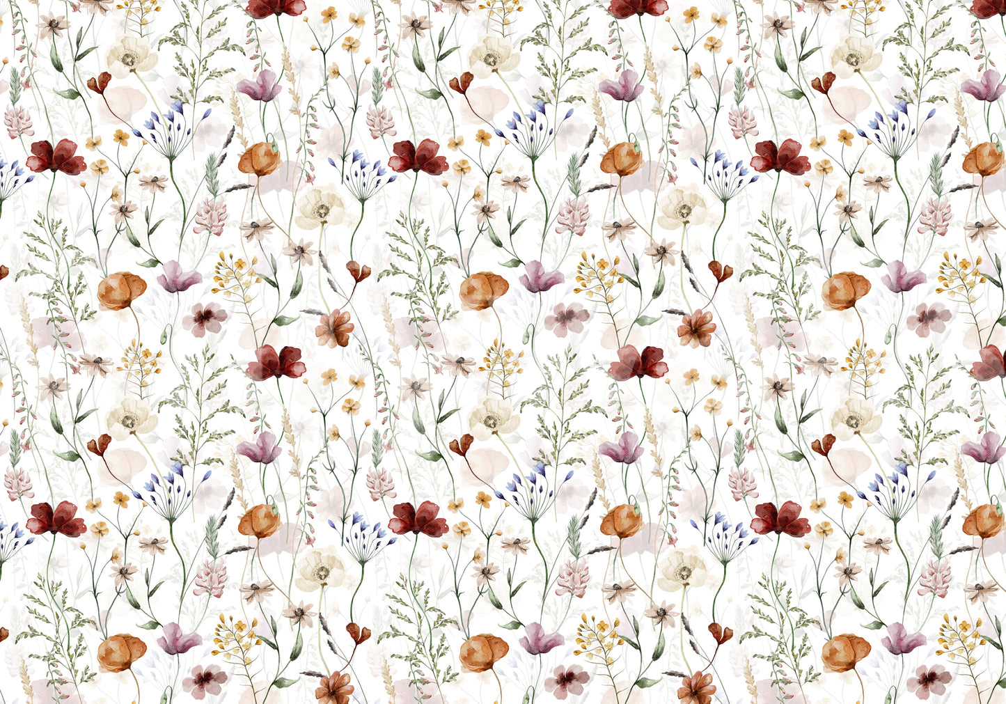 The wallpaper has a classic, timeless feel.