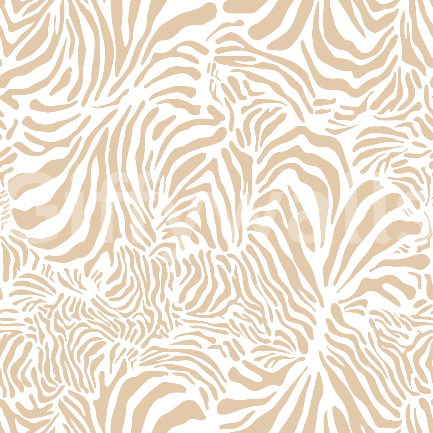 A seamless pattern of zebra stripes on a wall