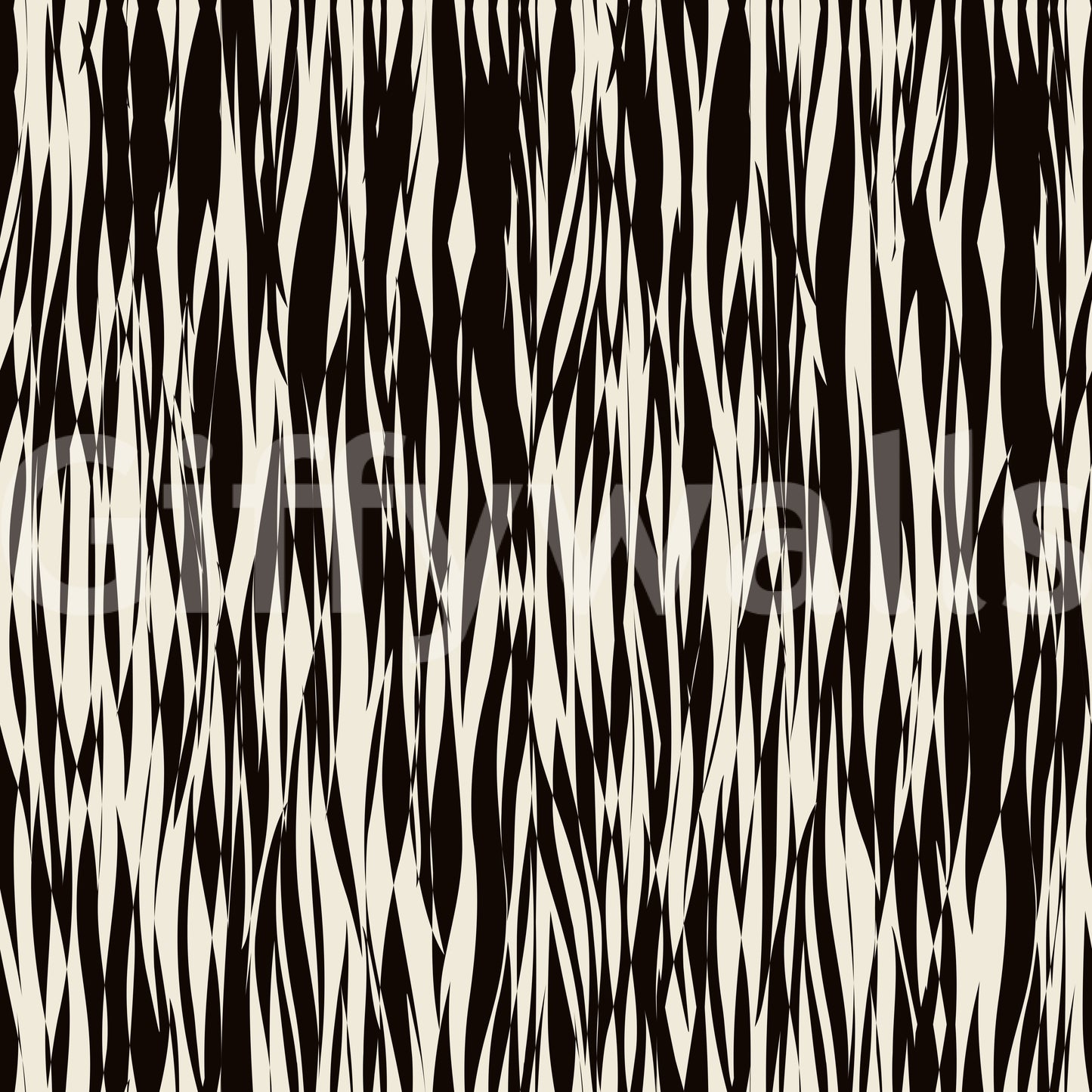 A seamless pattern of organic shapes on a wall