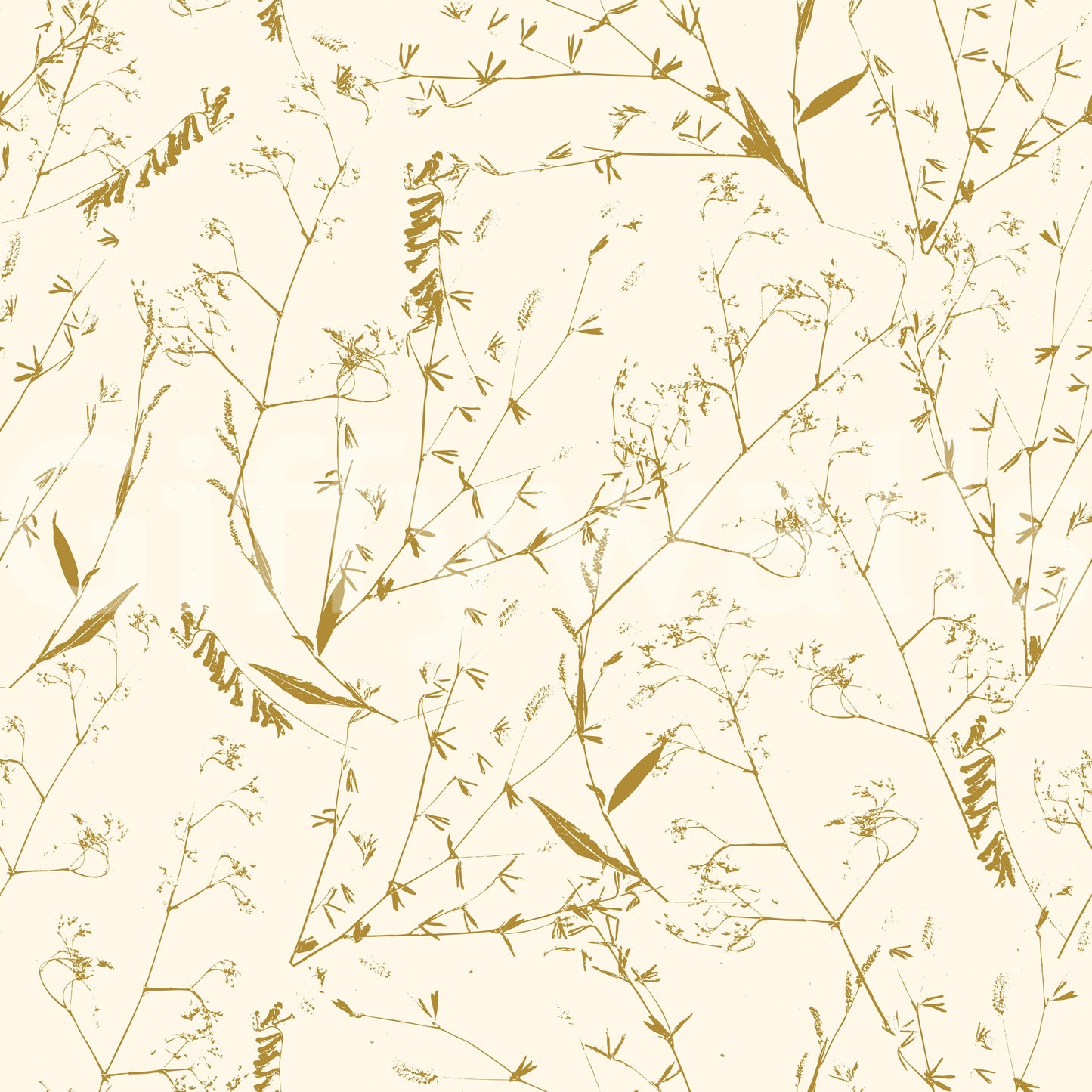Subtle Summer Meadow calming wallpaper