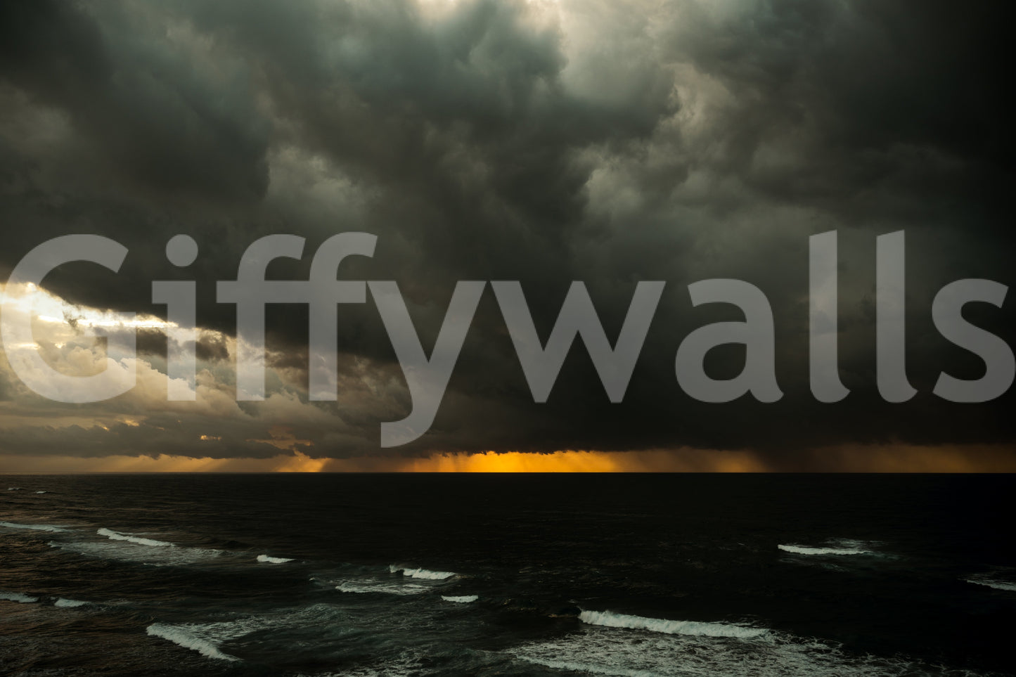 A detail of the brushstrokes and tones in the design.