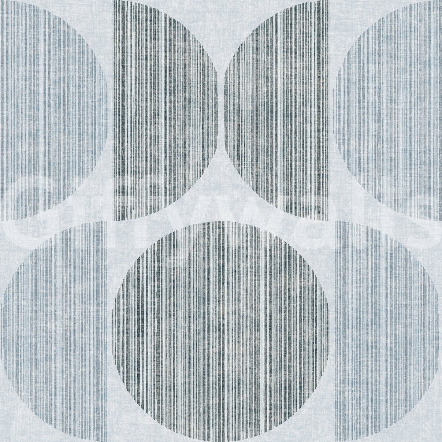 A high-quality light blue circle wall mural for walls.