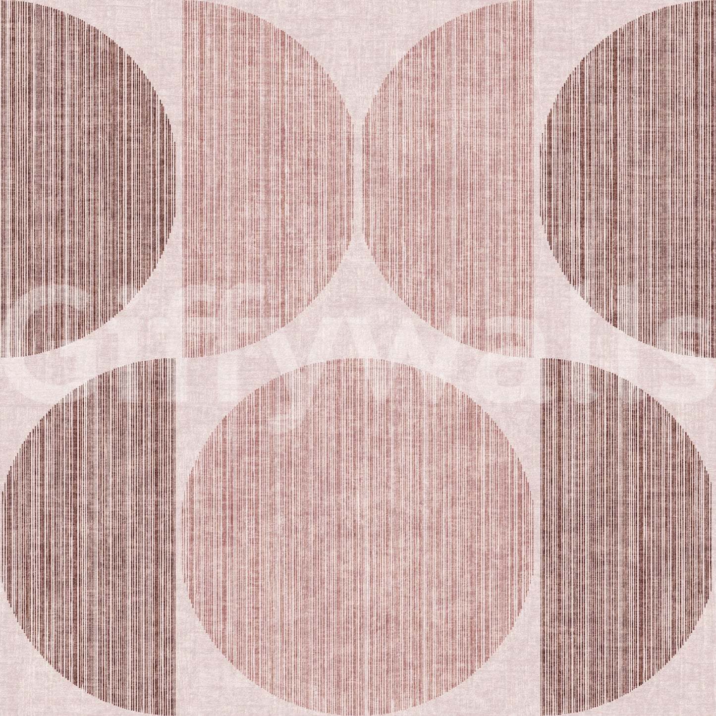 A high-quality minimalist circle wall mural for walls.