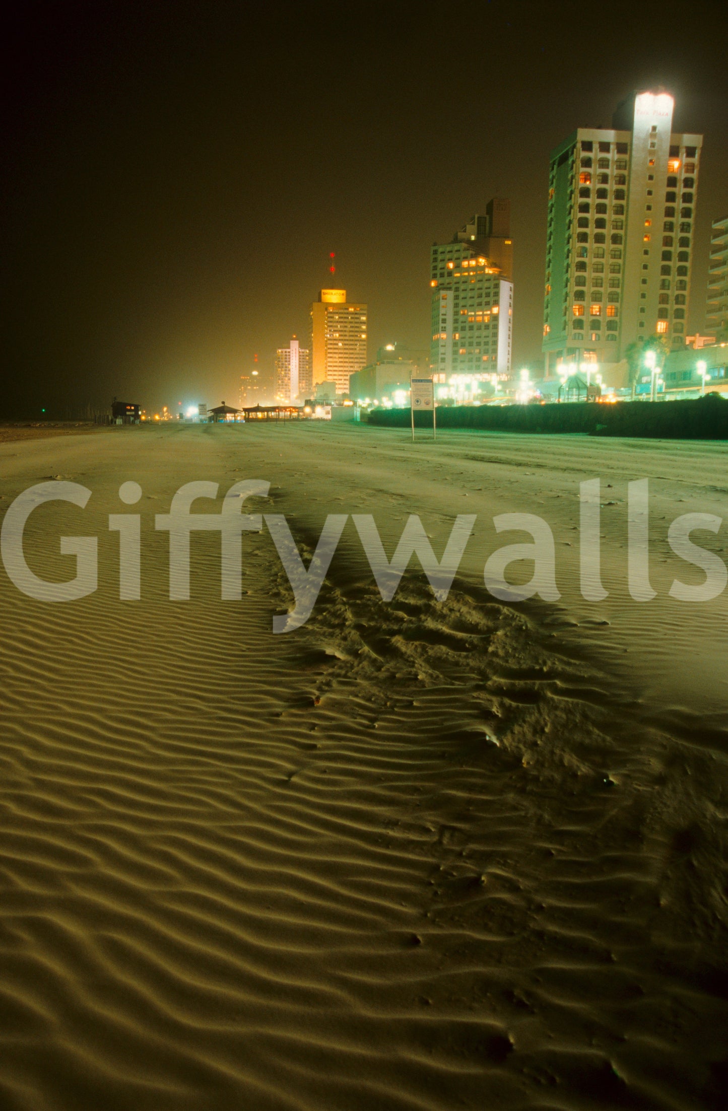 A high-quality serene ocean wall mural for walls.