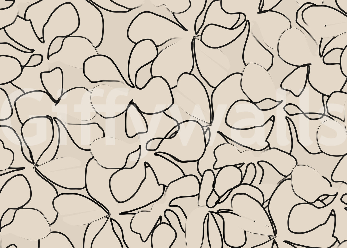 A high-quality abstract print wall mural for walls.