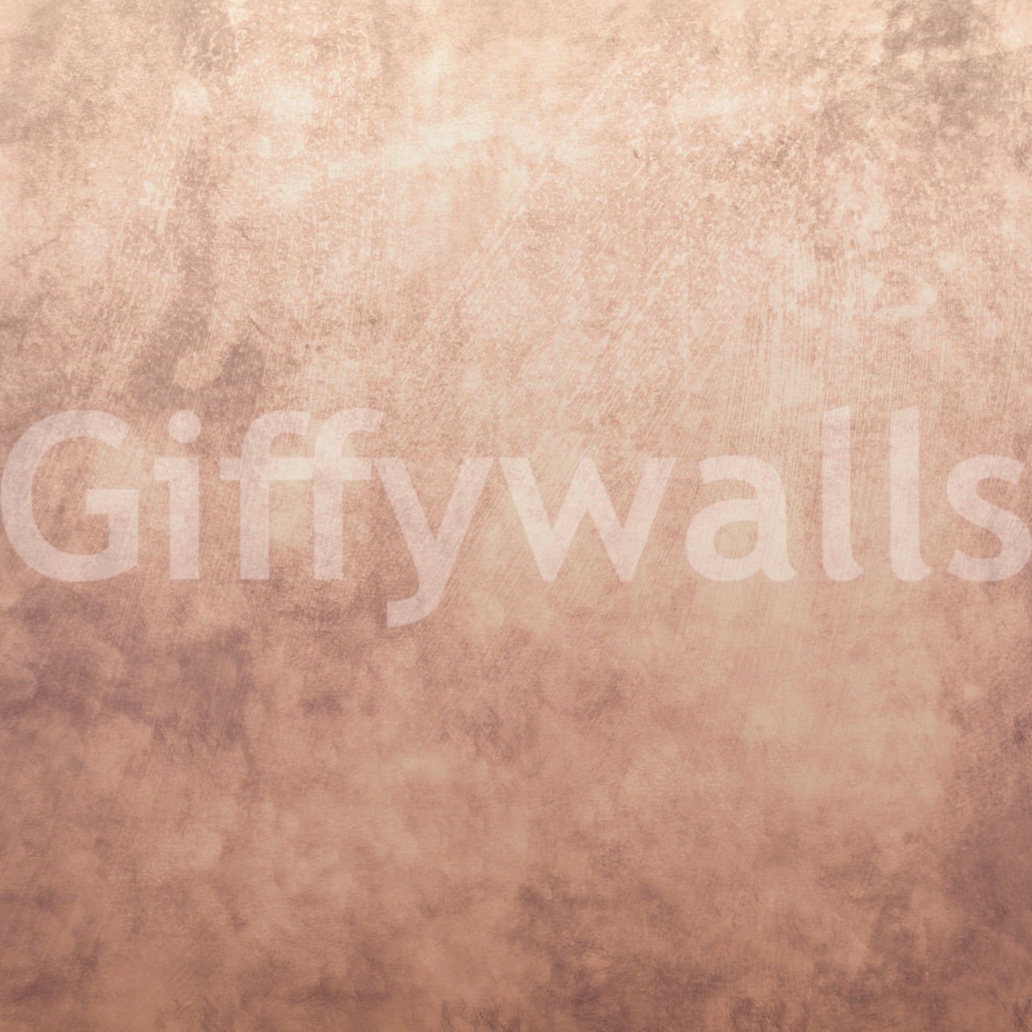 Earthy Textured Watercolour - Peach Wall Mural