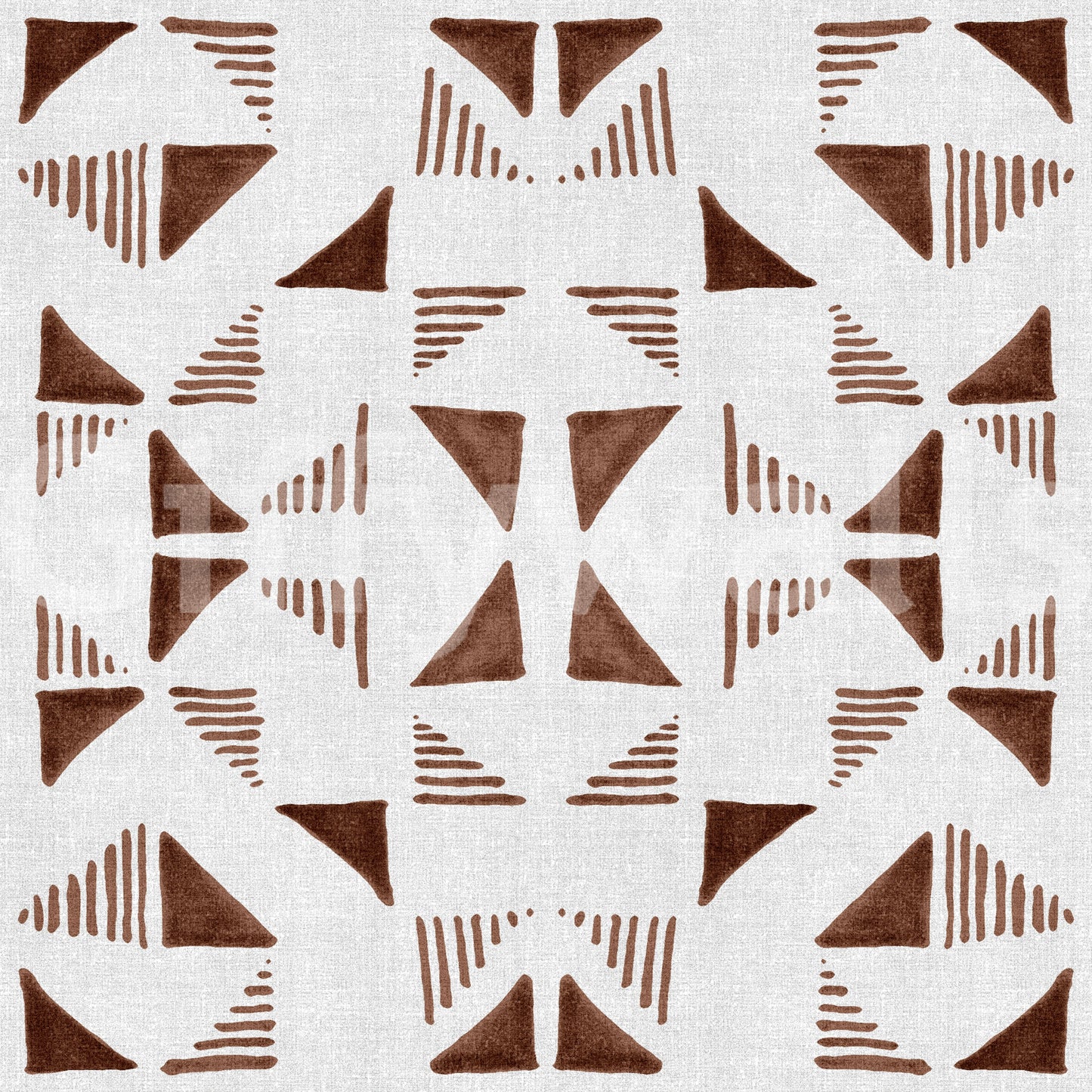 Triangles Composition Mocha Wallpaper
