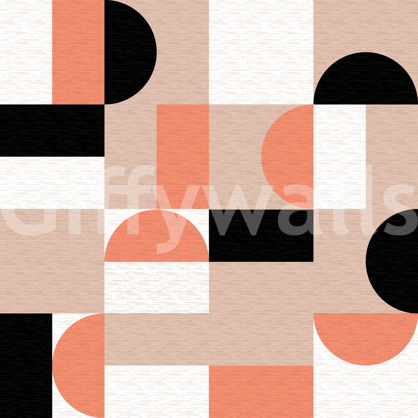 Blush Geometry Wallpaper