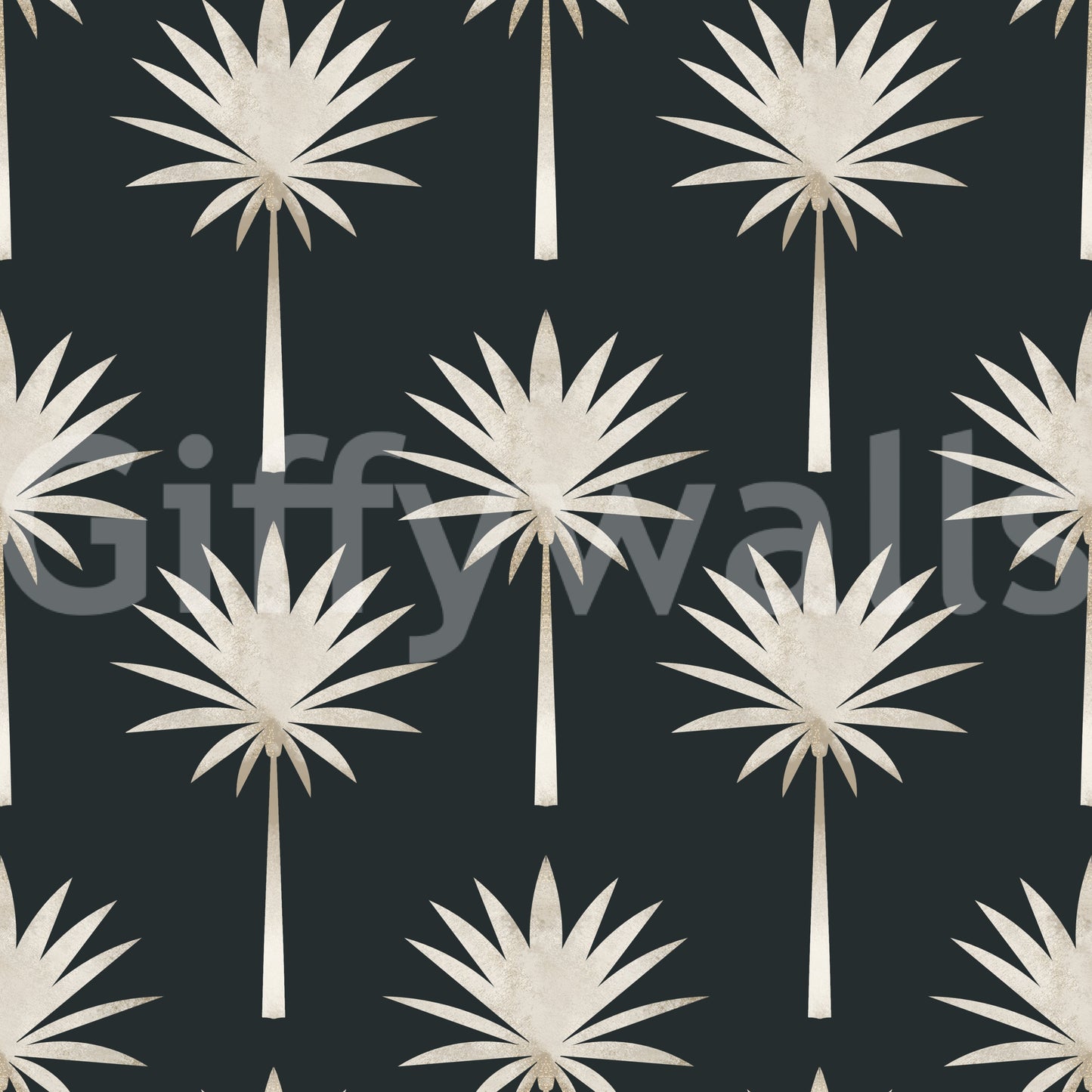 Art Deco Tropical Flair wall paper for walls with striking, elegant contrast.