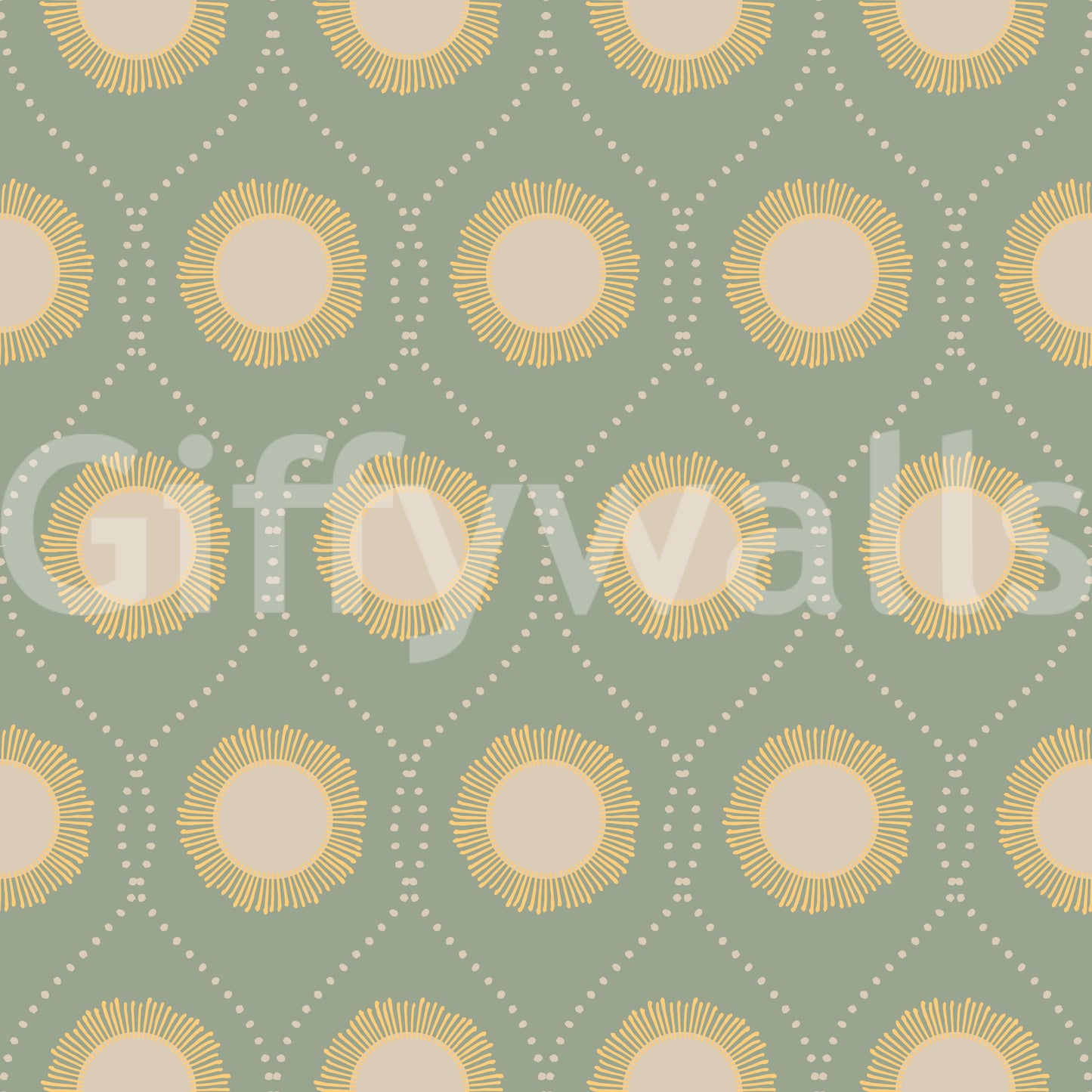 Stylish Retro Radiance design, soft tones, mid-century modern aesthetic wallpaper.