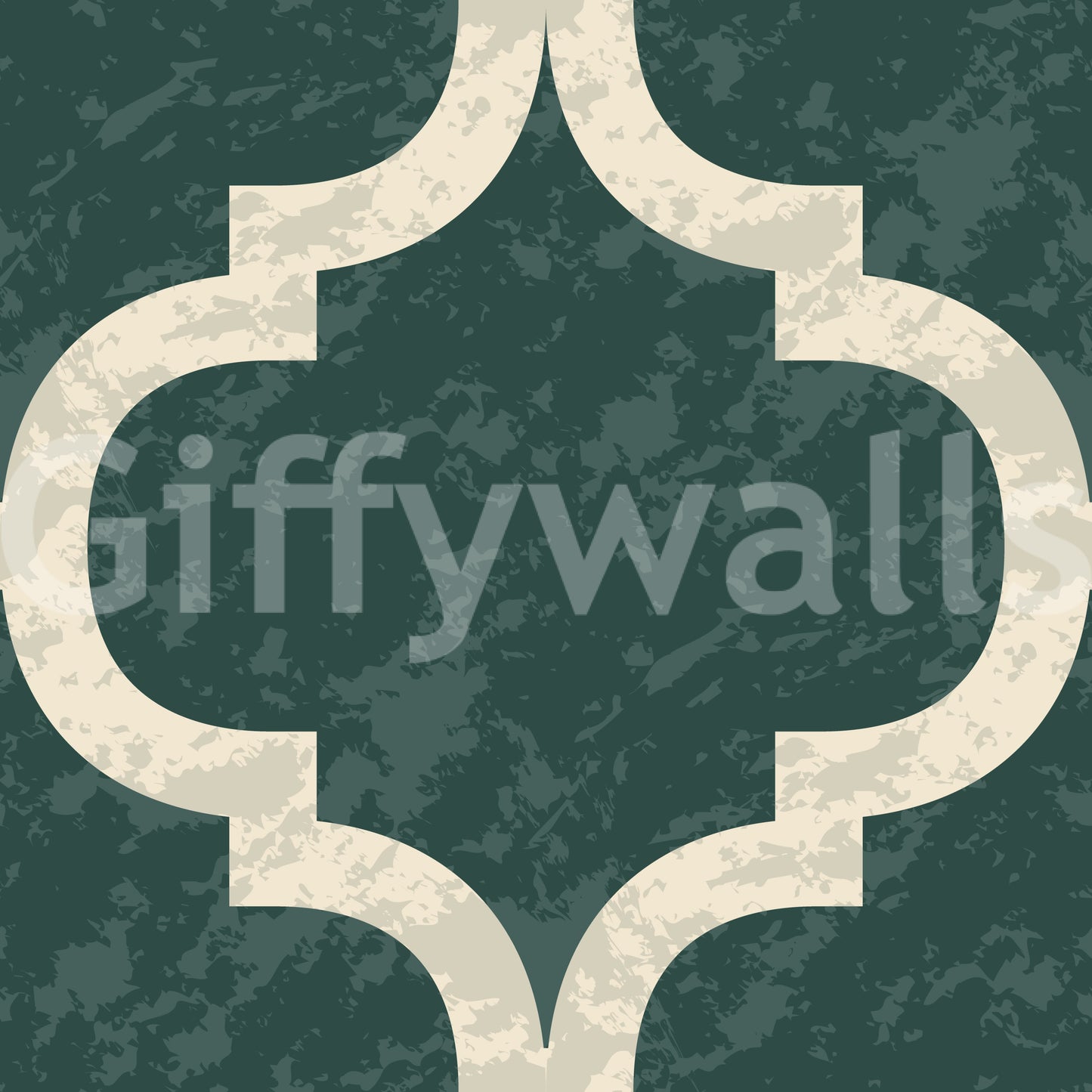 Moroccan Ogee - Ivy Green Wallpaper