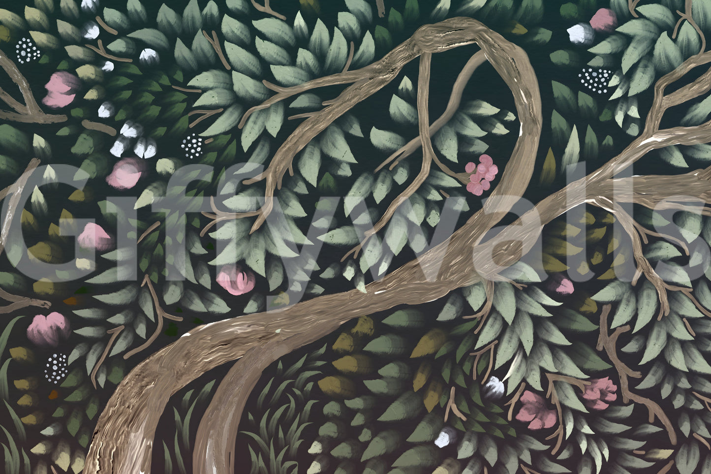 Forest's Embrace Wall Mural