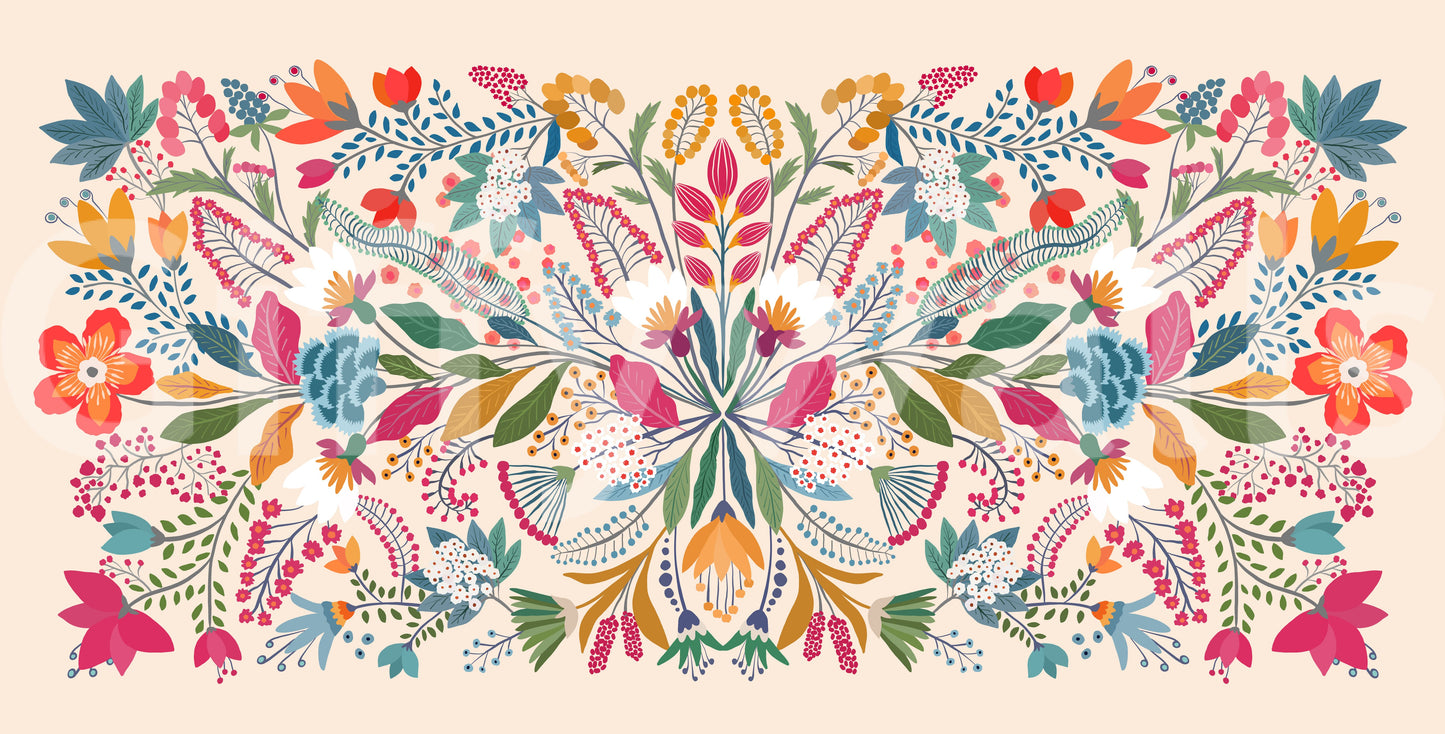 Frida's Garden Wall Mural