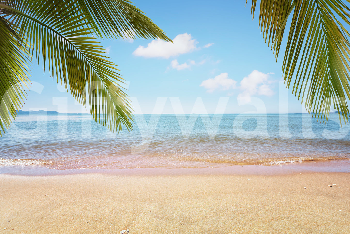 Tropical Shore Wall Mural