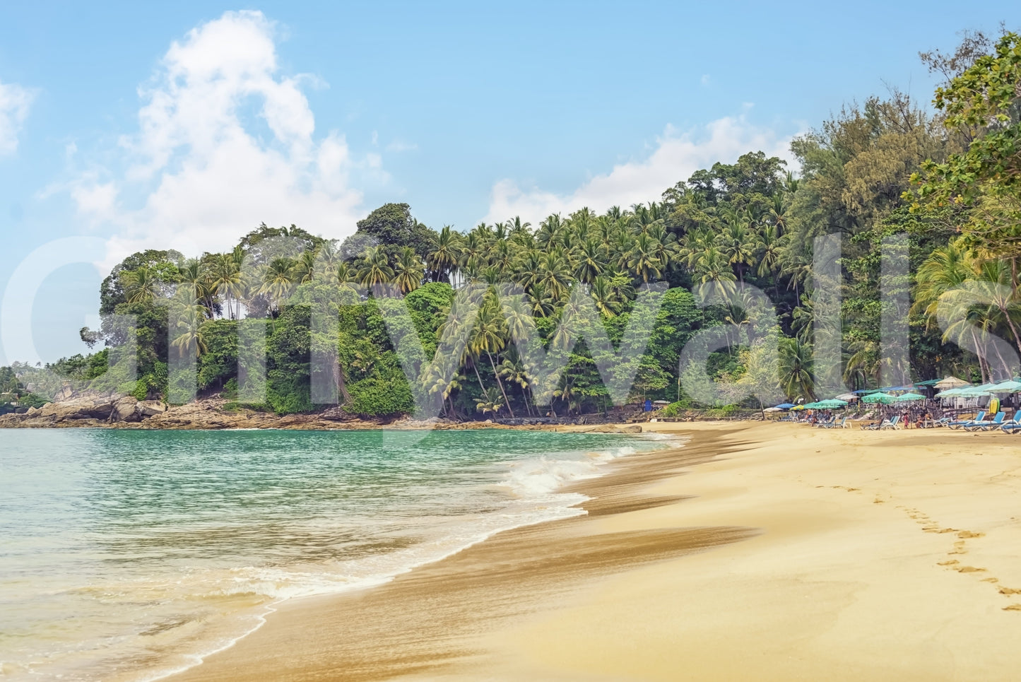 Tropical Haven Wall Mural