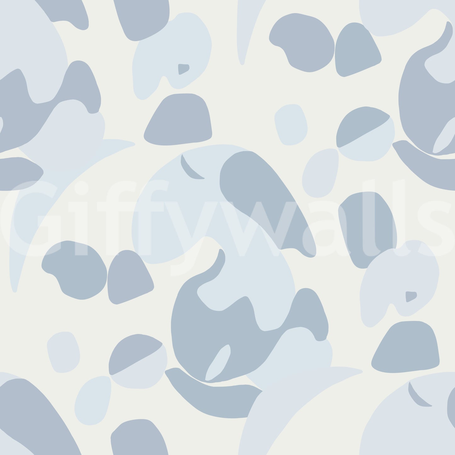 Abstract Blue Cat Wallpaper
