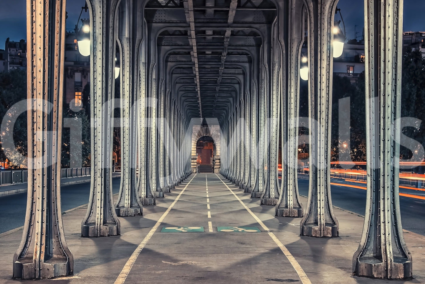 Parisian Echoes Wall Mural