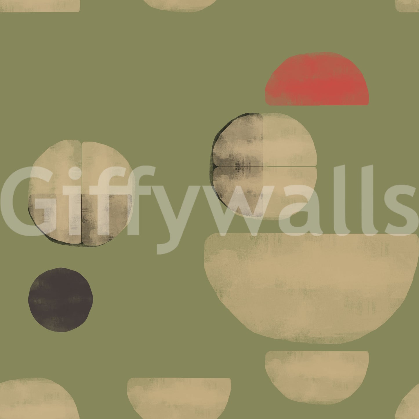 Formas abstractas de tierra Wallpaper