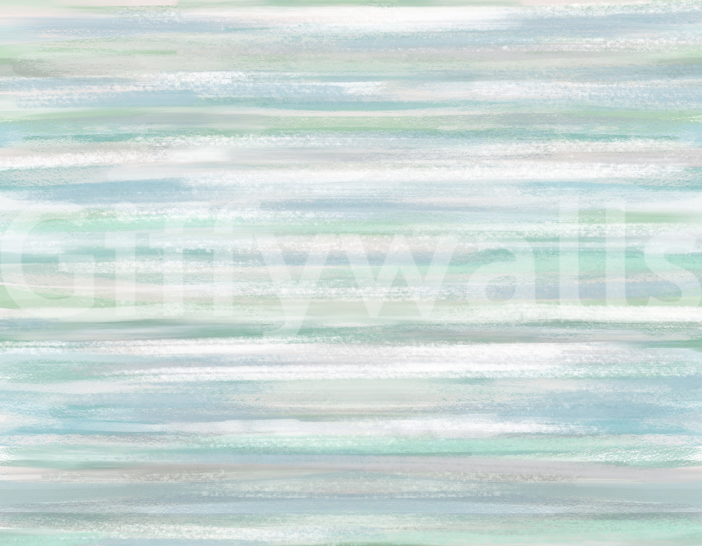 Serene Water Hues Wall Mural