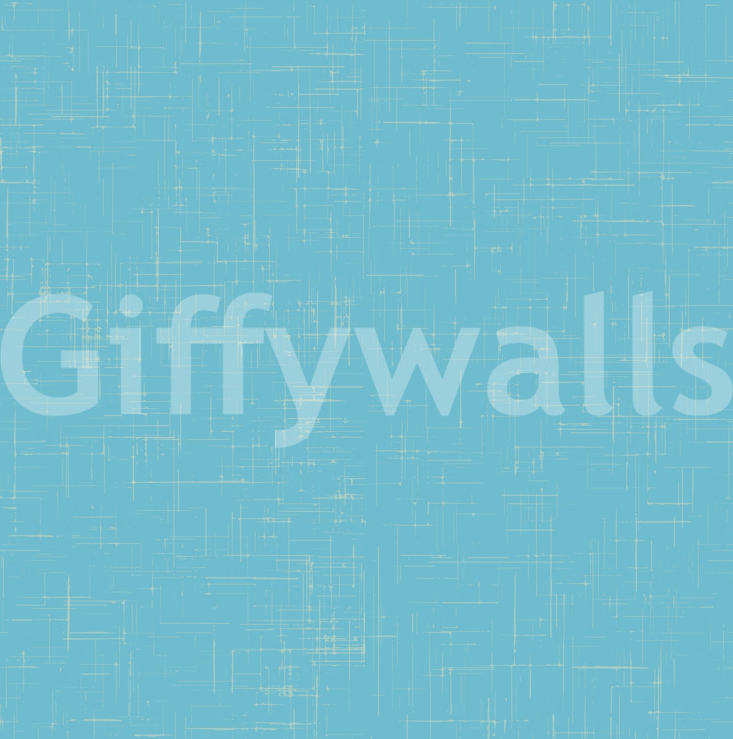 Blue Linen Texture Wallpaper Mid Century Modern Wallpaper