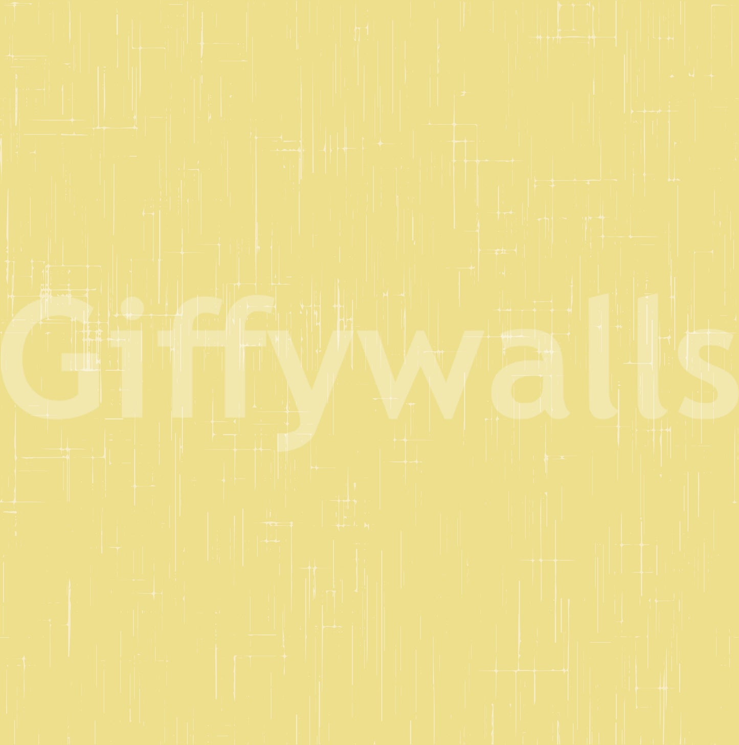 Plain textured wallpaper featuring pale yellow tone and fine linear marks