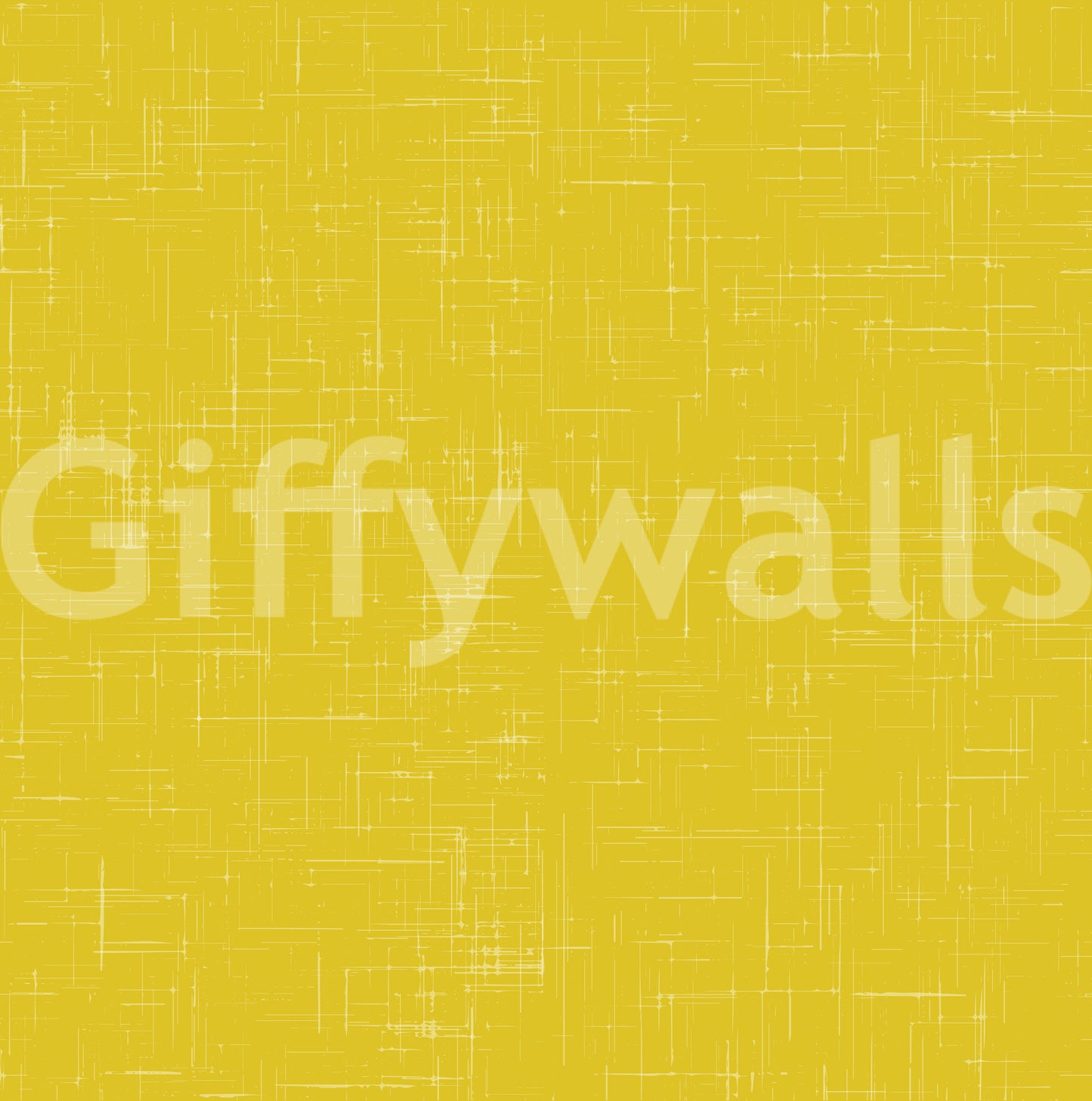 Mustard Linen Texture Wallpaper Mid Century Modern Wallpaper