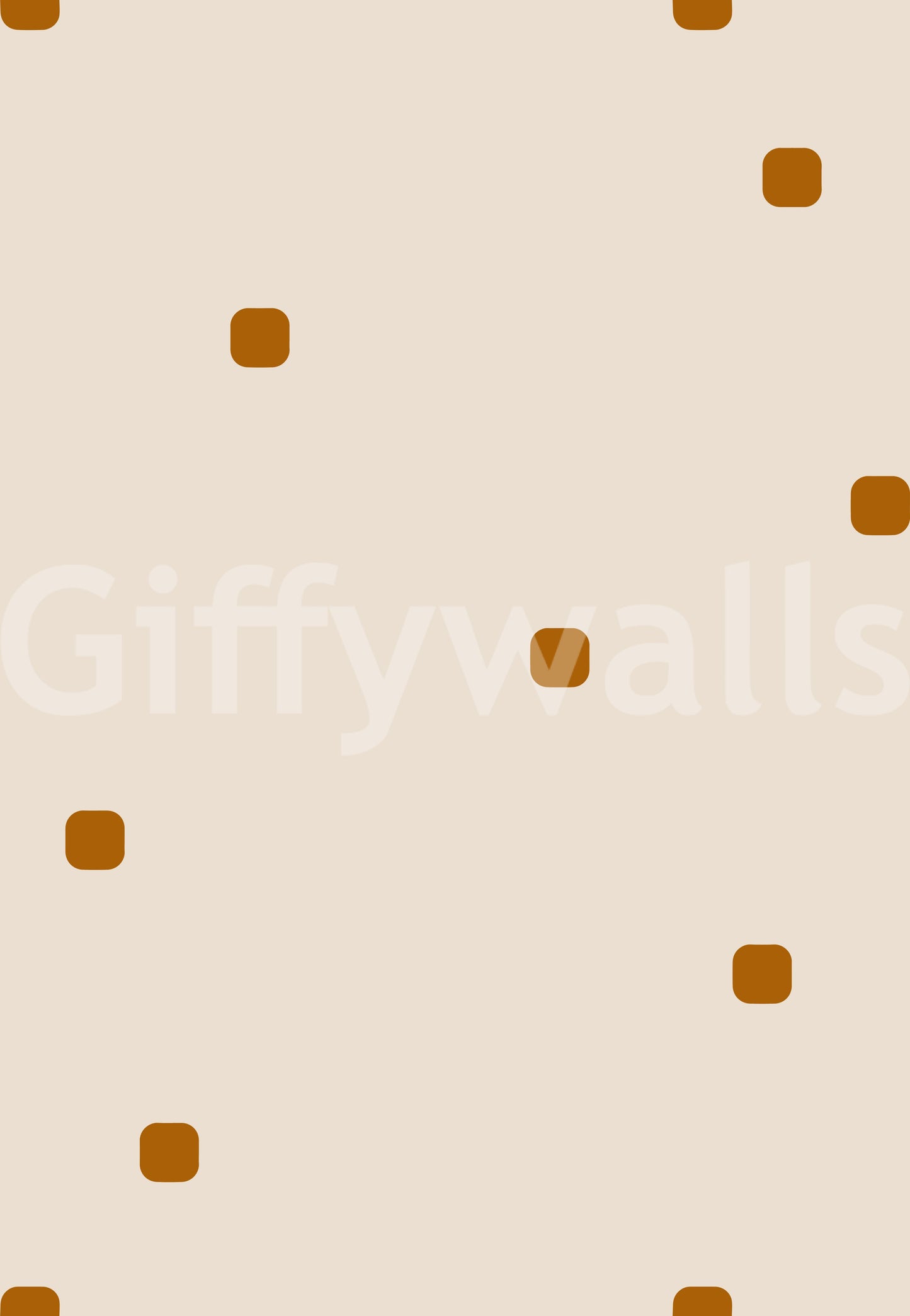 Beige Blush Polka Dot Wallpaper Soft Retro Wallpaper