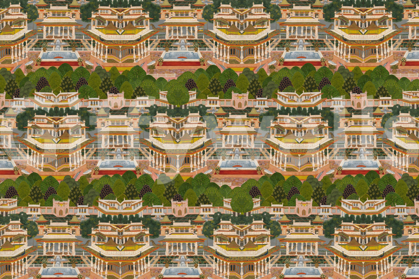 Royal Garden Reprise Wallpaper