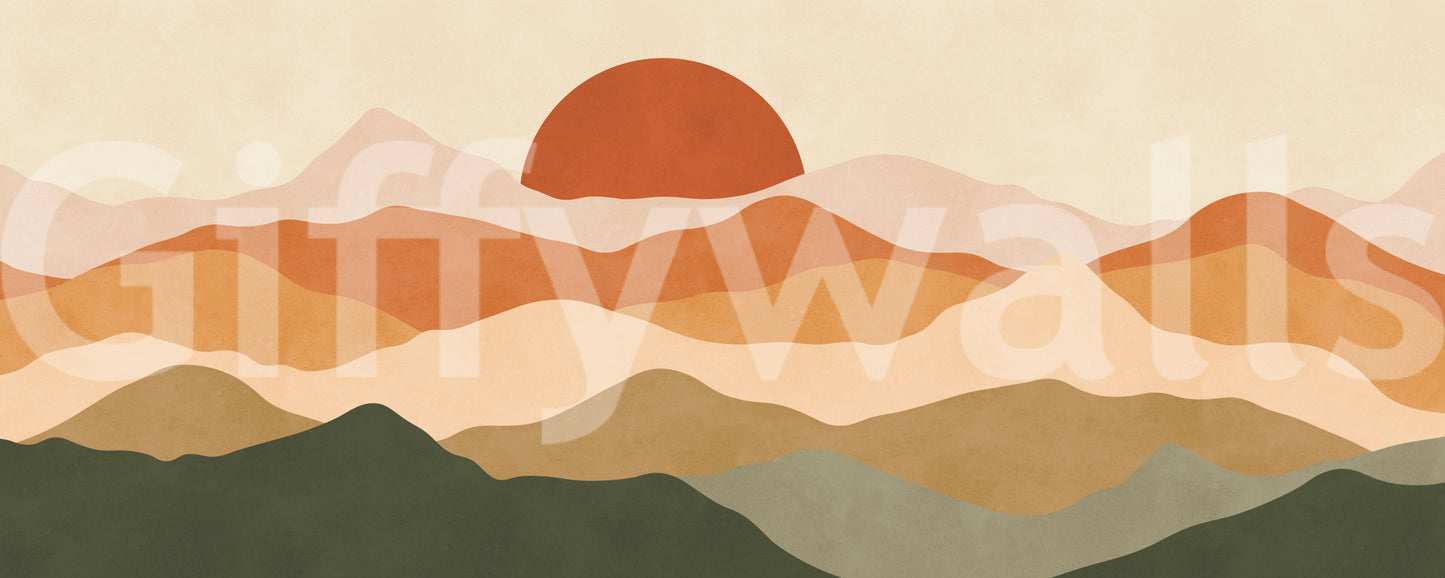 Terra Vista Glow Wall Mural