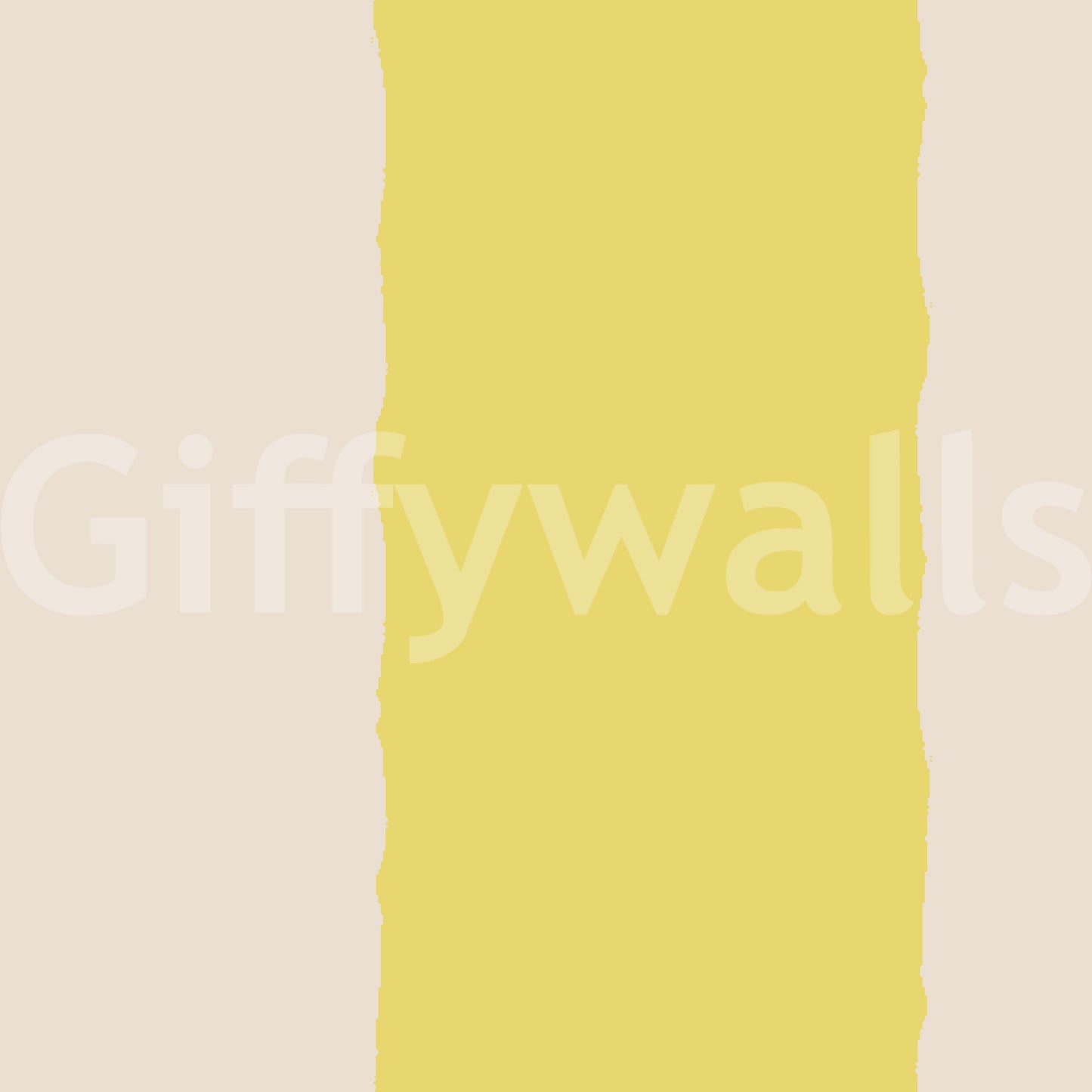 Butter Yellow Stripe Wallpaper Grandmillennial Wallpaper