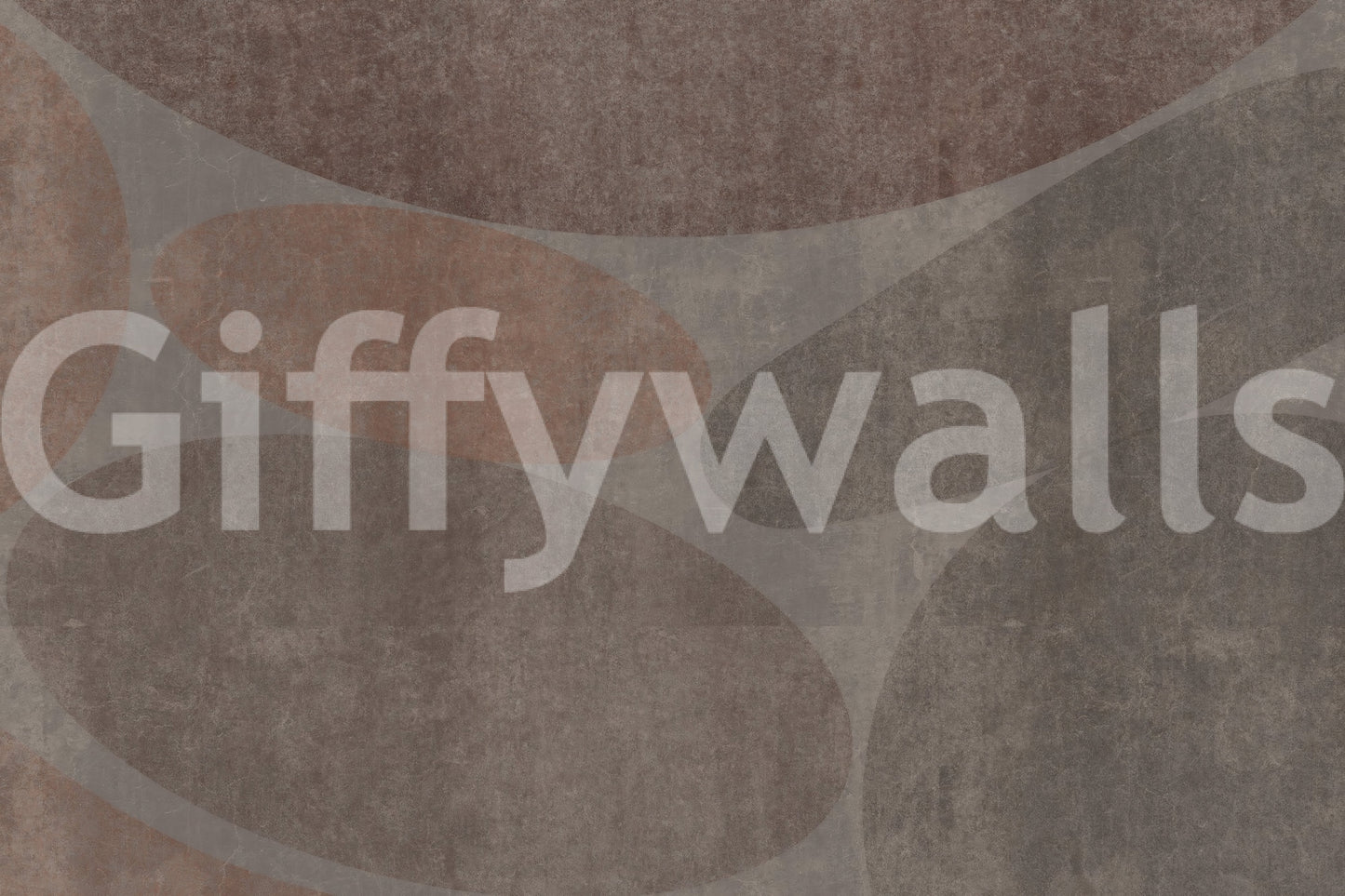 Earthy Abstract Stone Shapes Textured Wall Mural