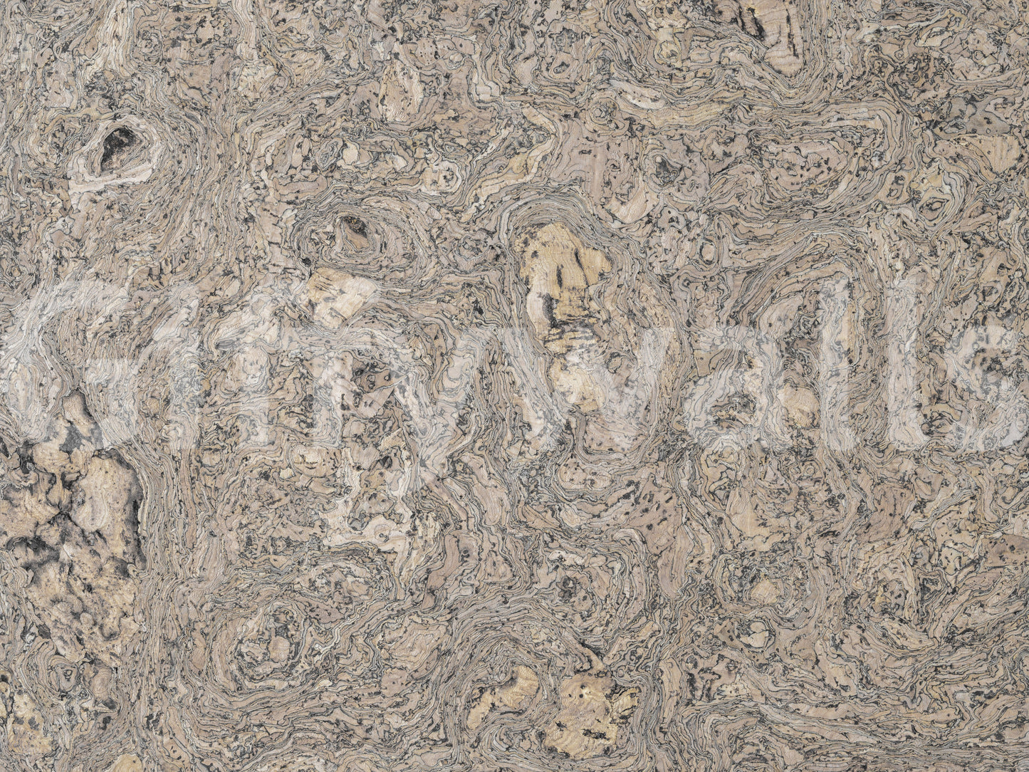 Natural Cork Grain Texture Wall Mural