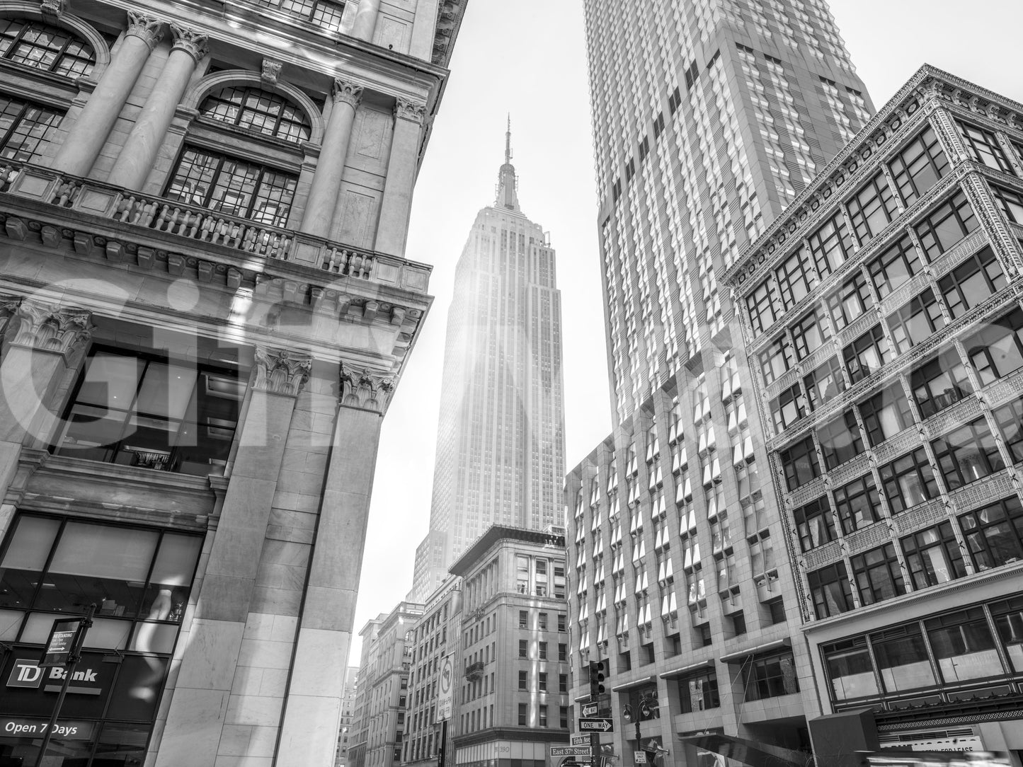 Urban Heights Architectural View Wall Mural