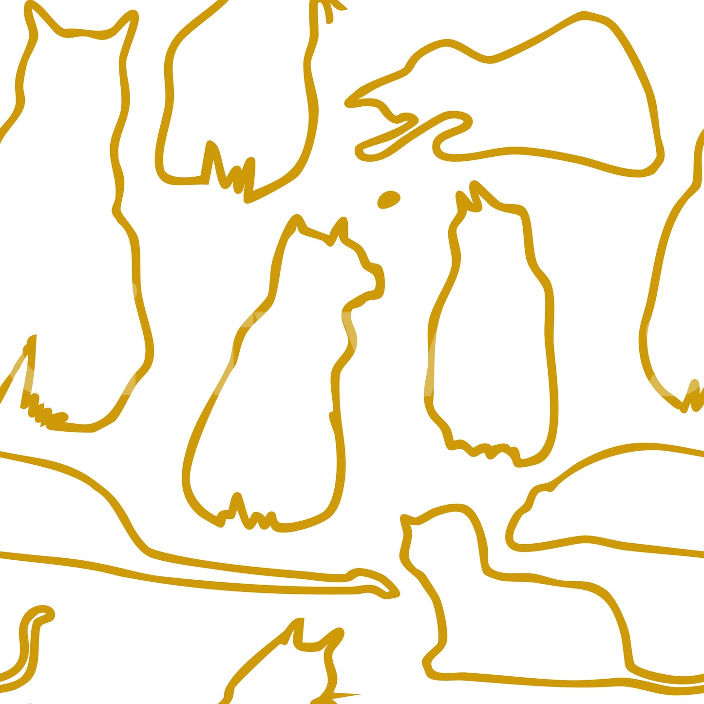 Munki and the Spot - Mustard Wallpaper