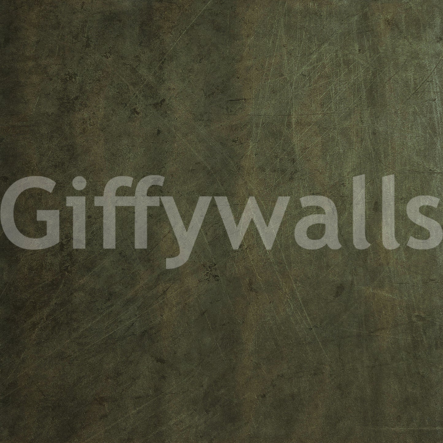 Scratched Suede - Dark Olive Wall Mural