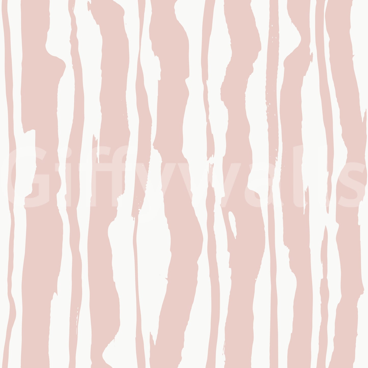 Minimalist Blush Painted Stripes Wallpaper