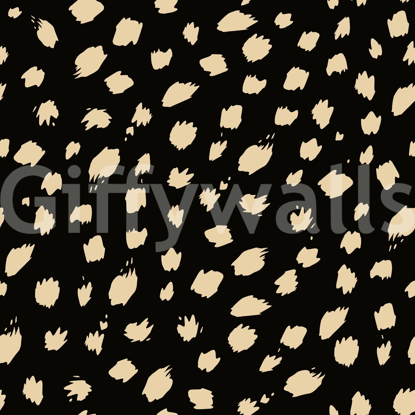 Abstract Ink Spot Pattern Wallpaper