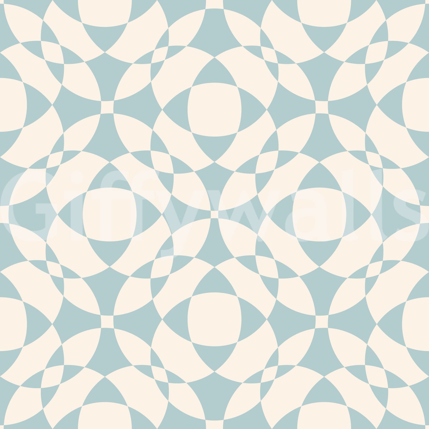 Interlocking Serenity Curves Wallpaper