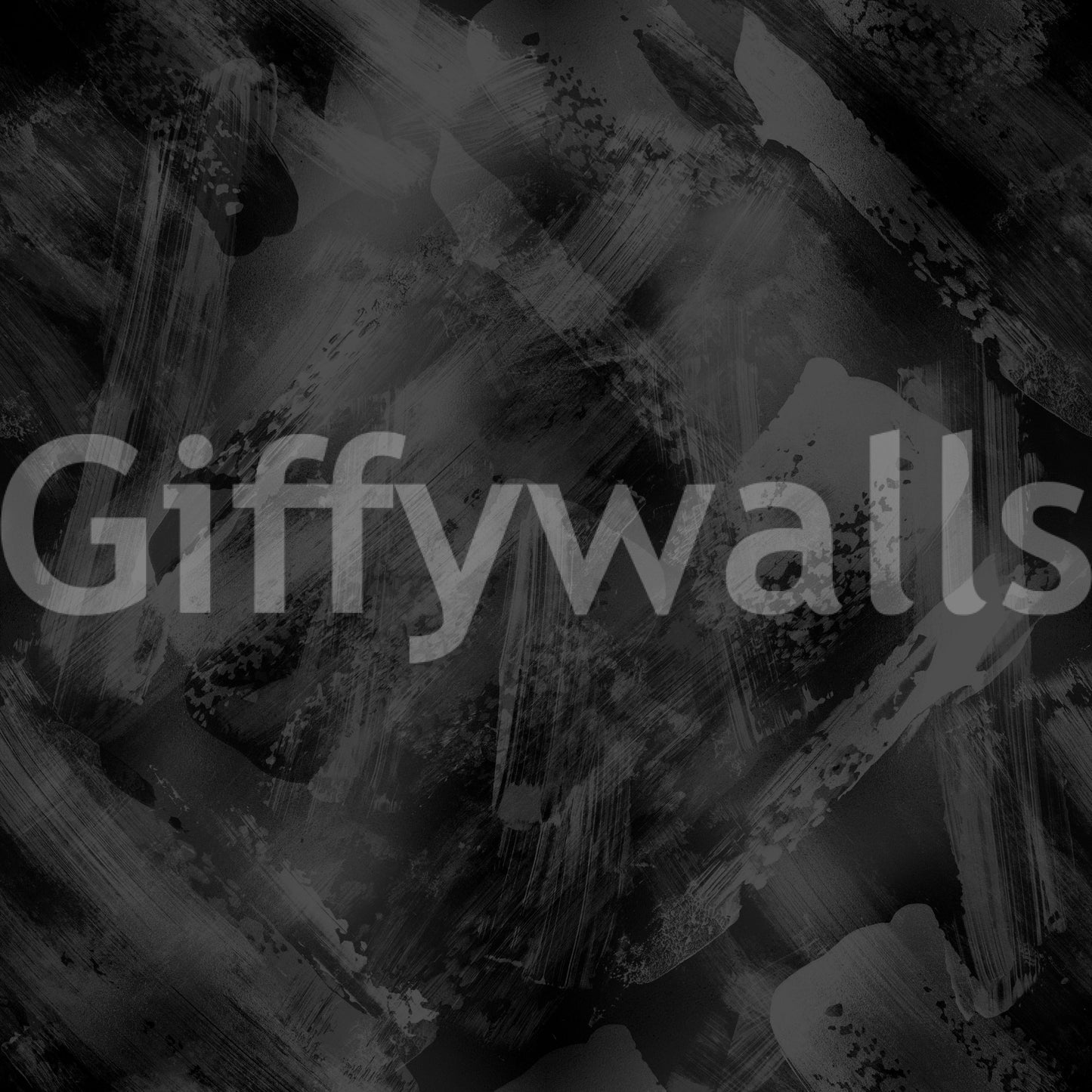 Monochromatic Brushwork Texture Wallpaper